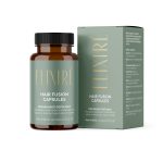 **Alt besedilo:** Elixiré Hair Fusion kapsule – prehransko dopolnilo za močnejše, gostejše in sijoče lase z vitamini, minerali in kolagenom za podporo rasti in preprečevanje izpadanja.