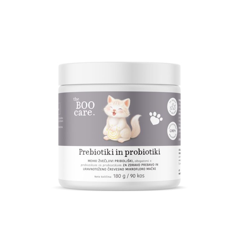 The Boo Care Prebiotiki in probiotiki – mehki žvečljivi priboljški za mačke (slika 1)